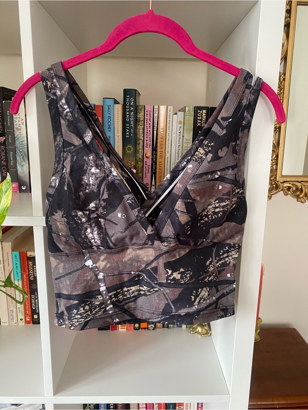 FBC Forest Camo Crossback Yoga Top